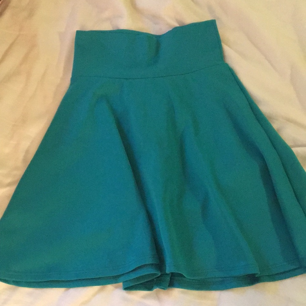 High-Waisted Skater Skirt